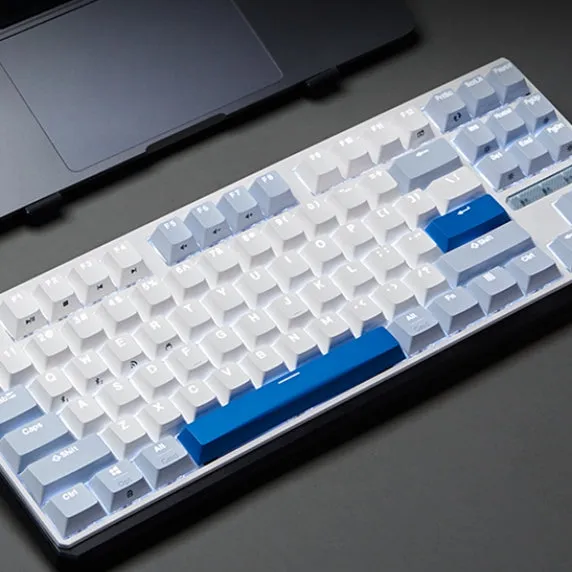 DURGOD K610W/K620W White Backlight Mechanical Keyboard