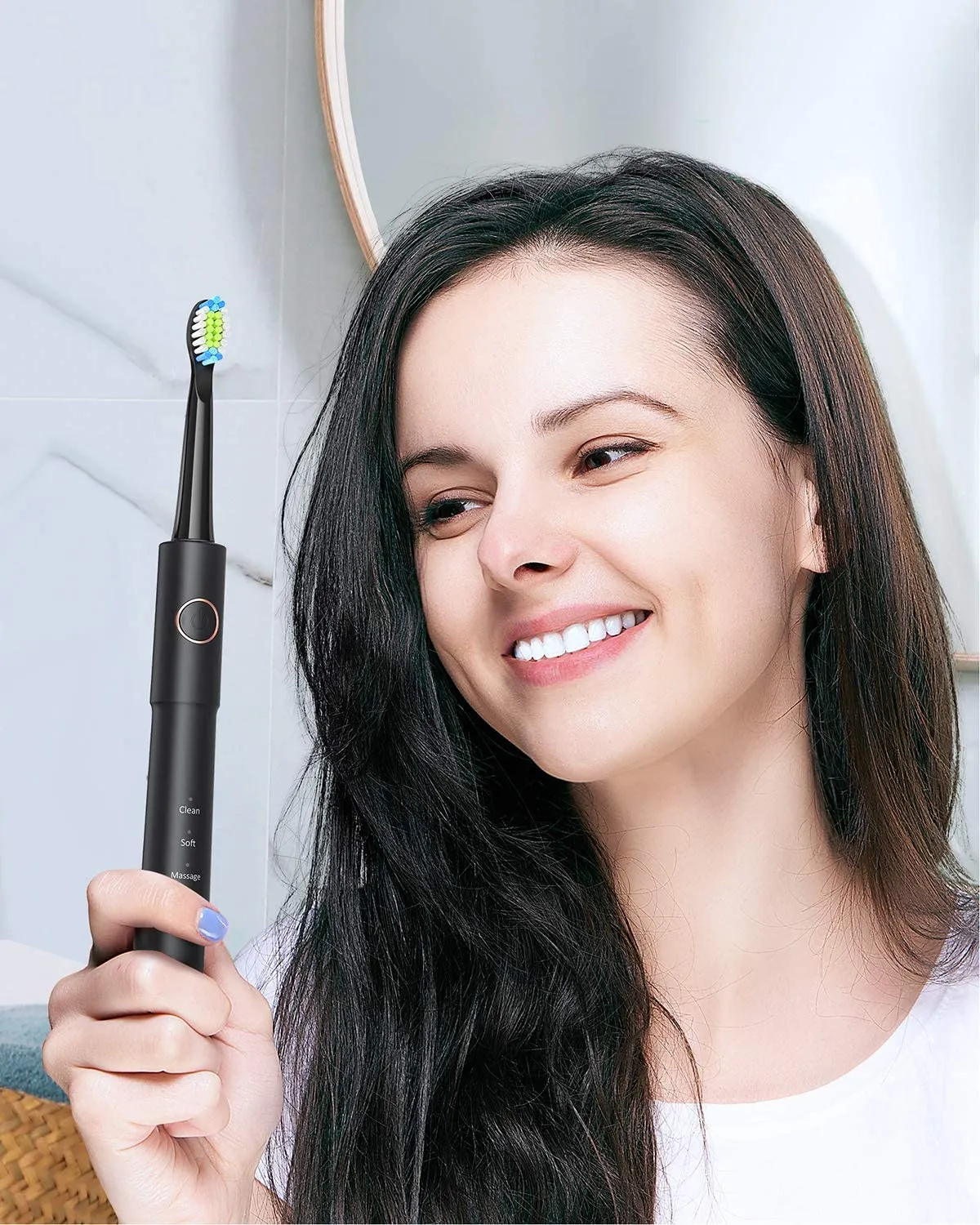 E11 Sonic Electric Toothbrush with 8 Bursh Heads