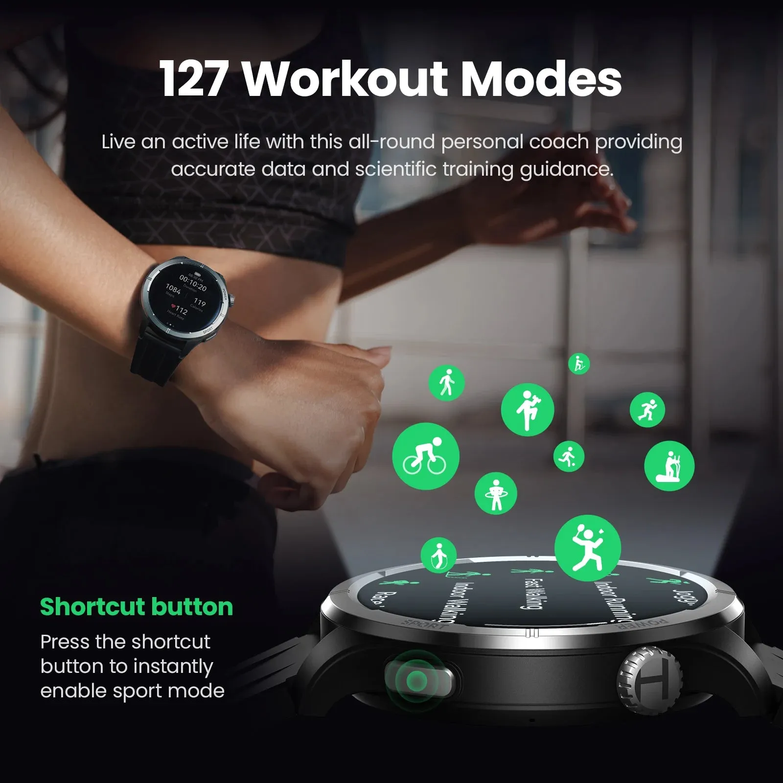 ELEGANCE® ActiveLife Smartwatch 1.53'' HD Display Bluetooth Call 24H Health Monitoring Men & Women Sport Smart Watches