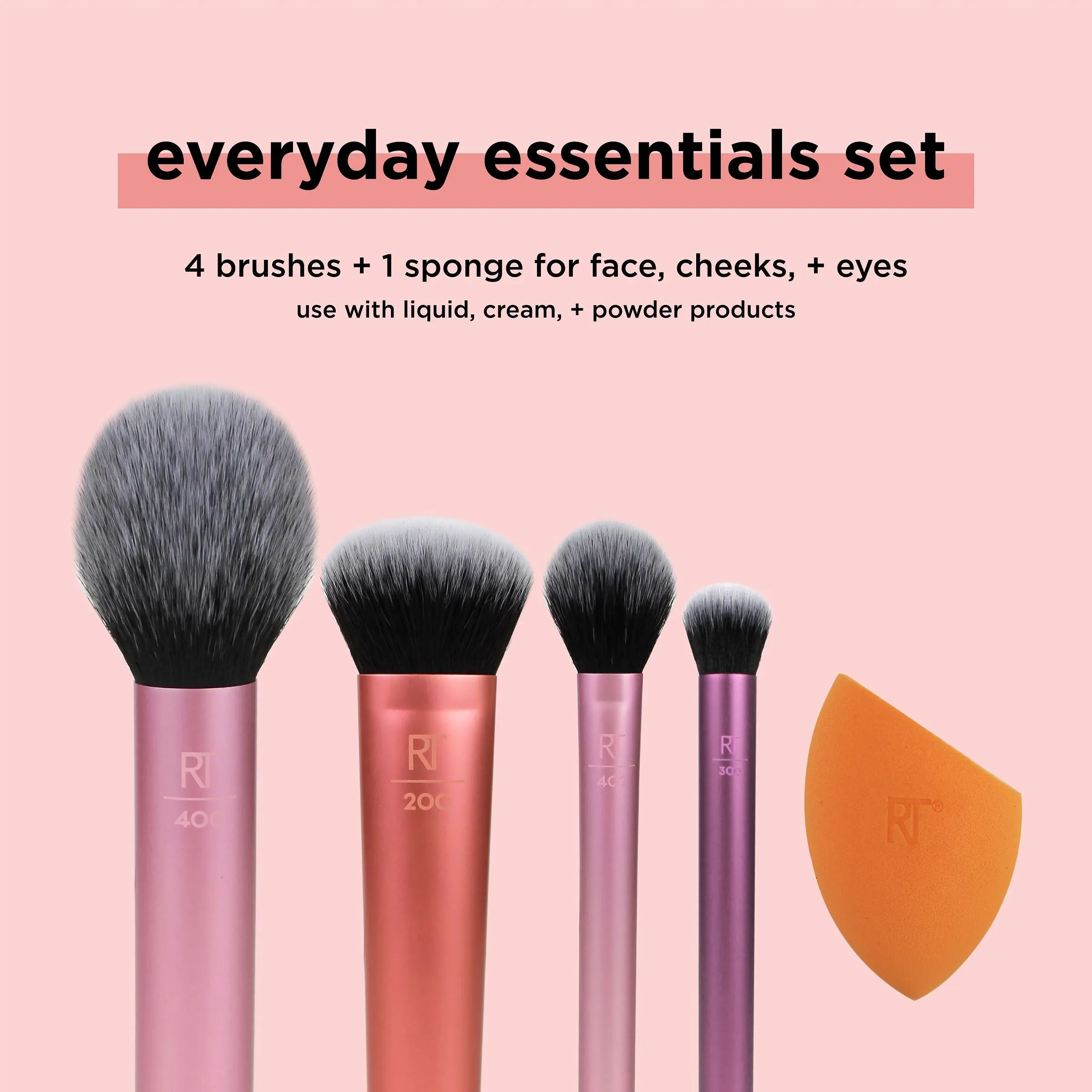 Everyday Essentials Set with Miracle Complexion Sponge Bundle