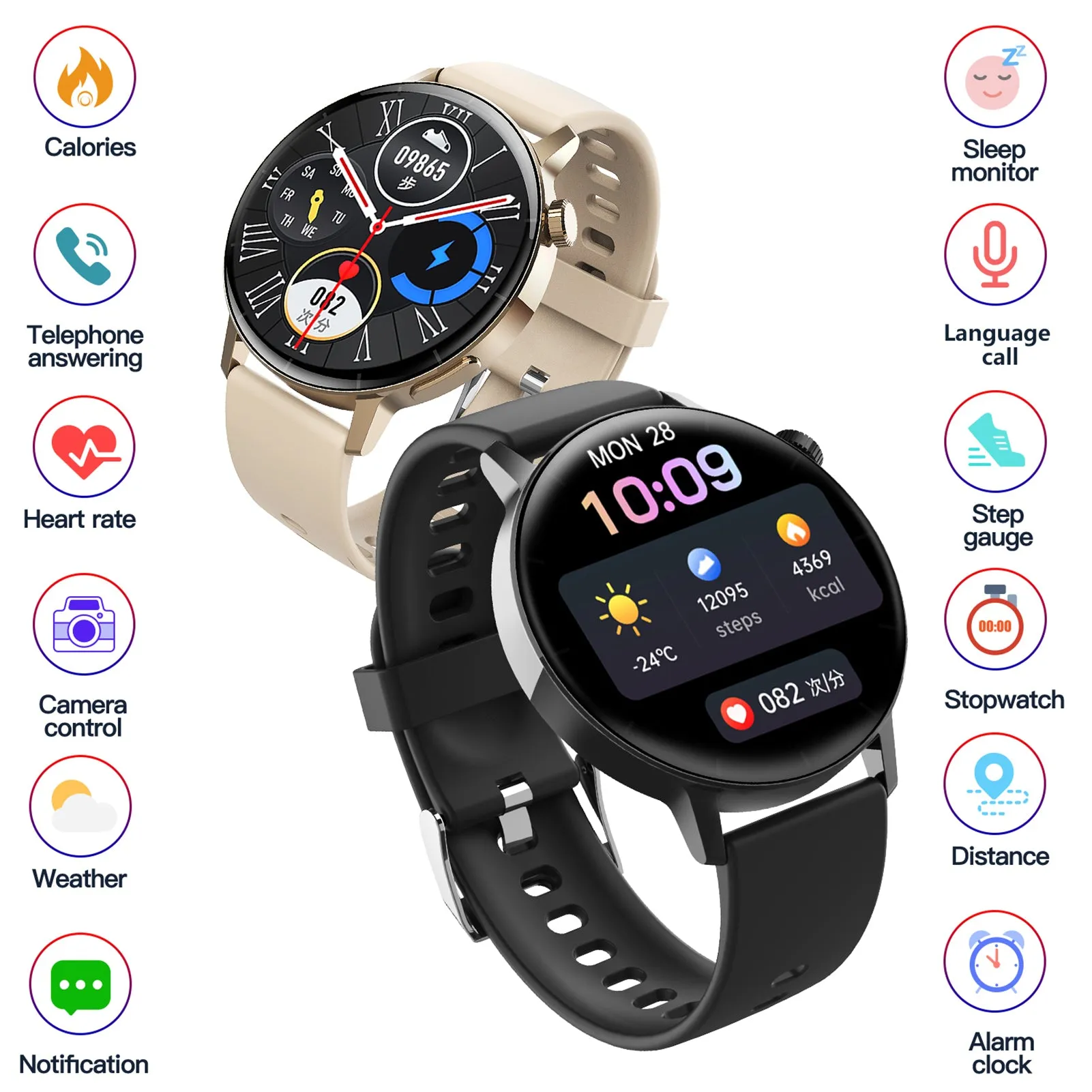 F22R Smart Watch Waterproof