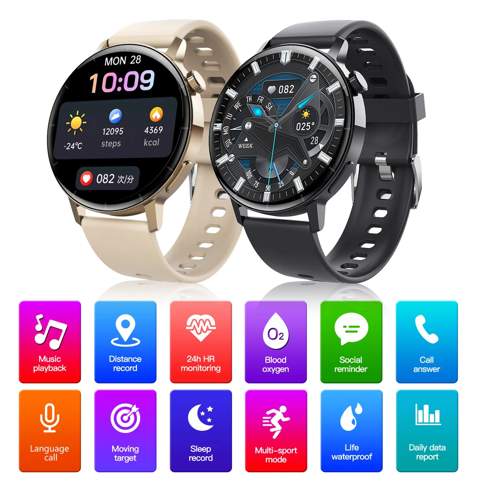 F22R Smart Watch Waterproof