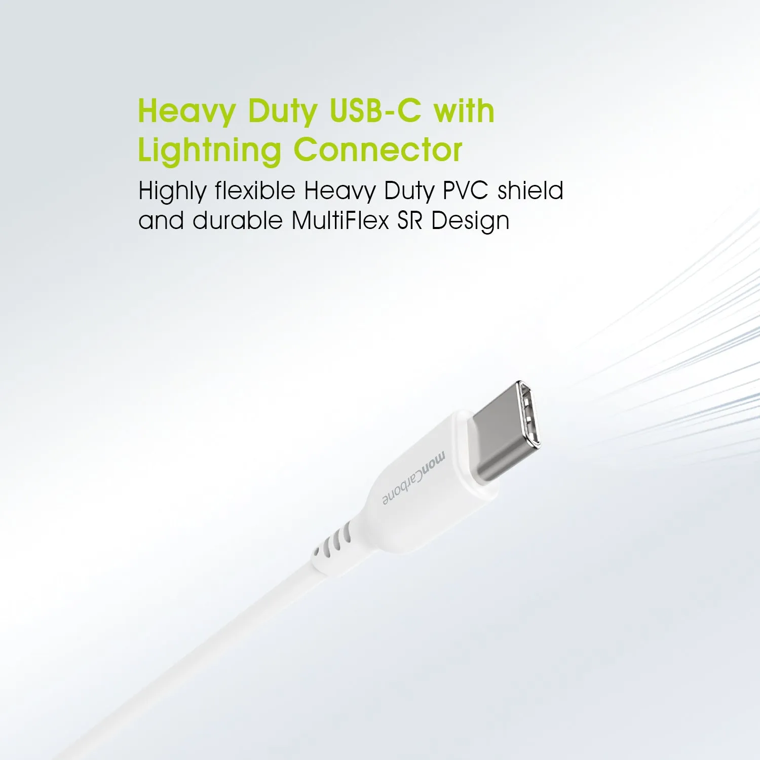 Fast Charge MFi Heavy Duty USB-C to Lightning