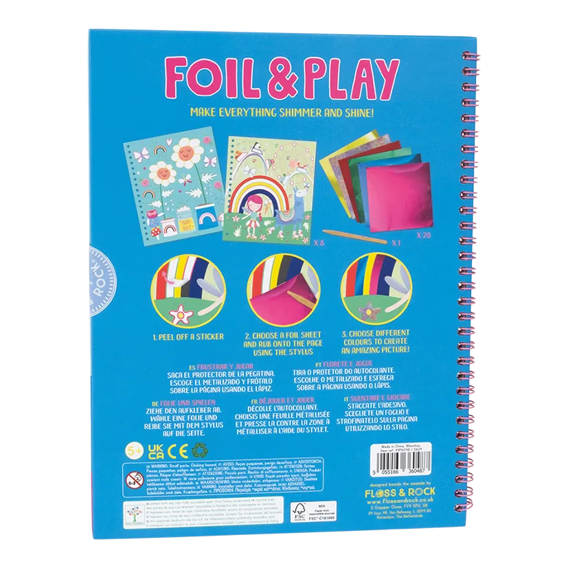 Floss & Rock Foil And Play – Rainbow Fairy