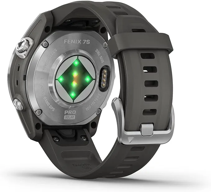 Fēnix® 7S Pro Solar - Silver/Grey