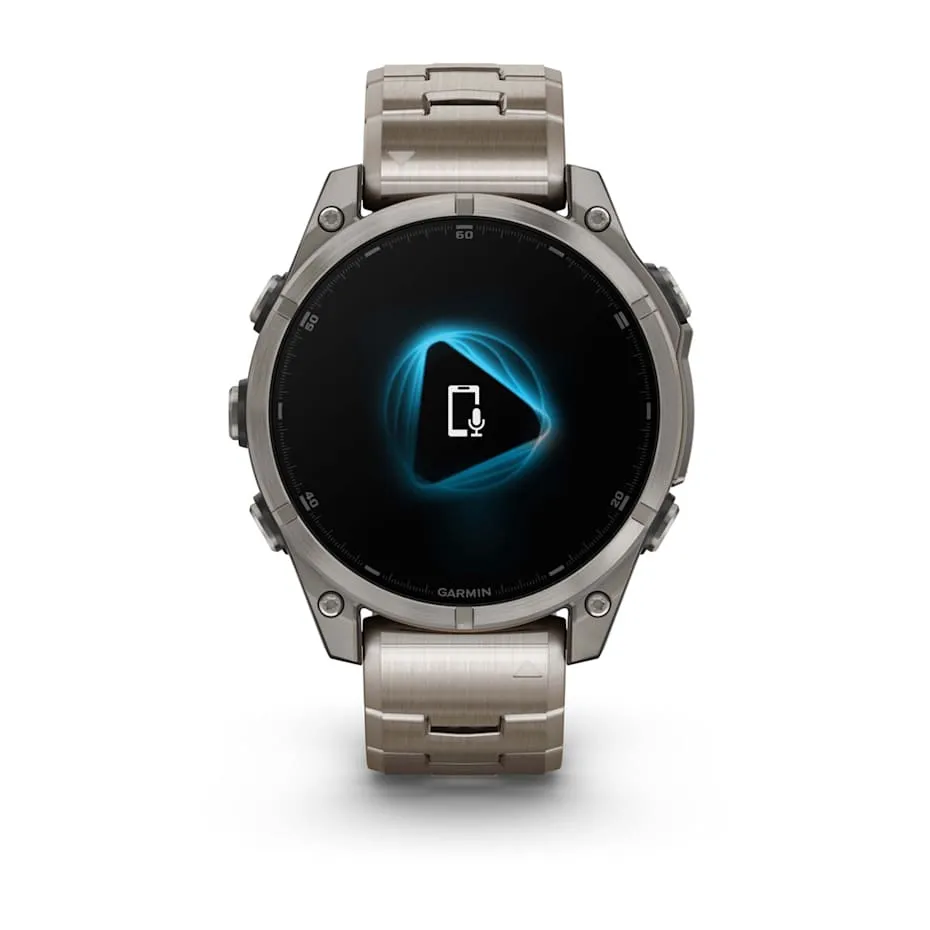 fēnix® 8 – 47 mm | AMOLED - Sapphire, Titanium with Titanium Band