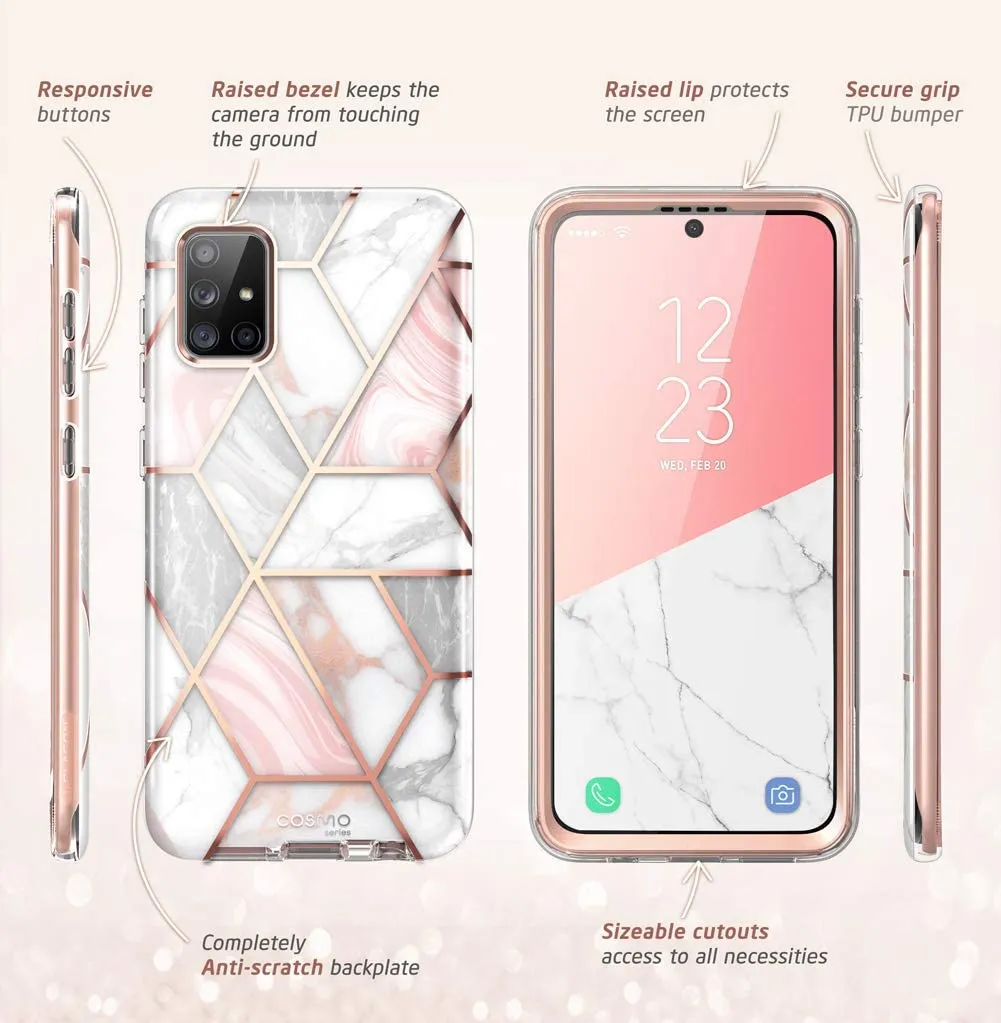 Galaxy A71 5G Slim Marble Case