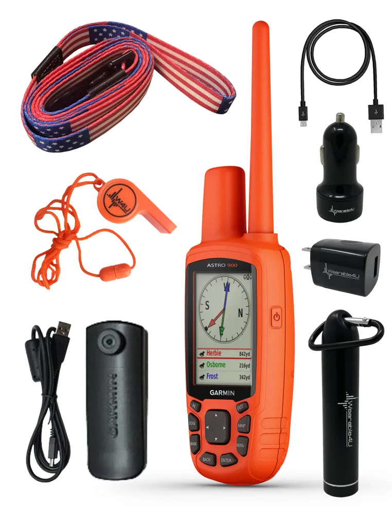 Garmin Astro 900 Dog Tracking Bundle, GPS Sporting, Canada/US