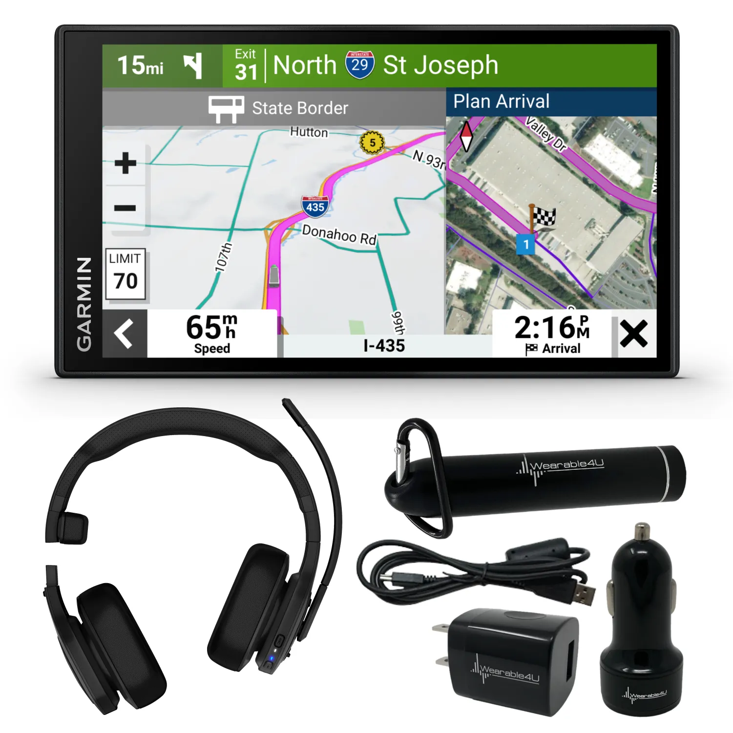 Garmin dezl OTR610 Series Easy-to-Read GPS Truck Navigator