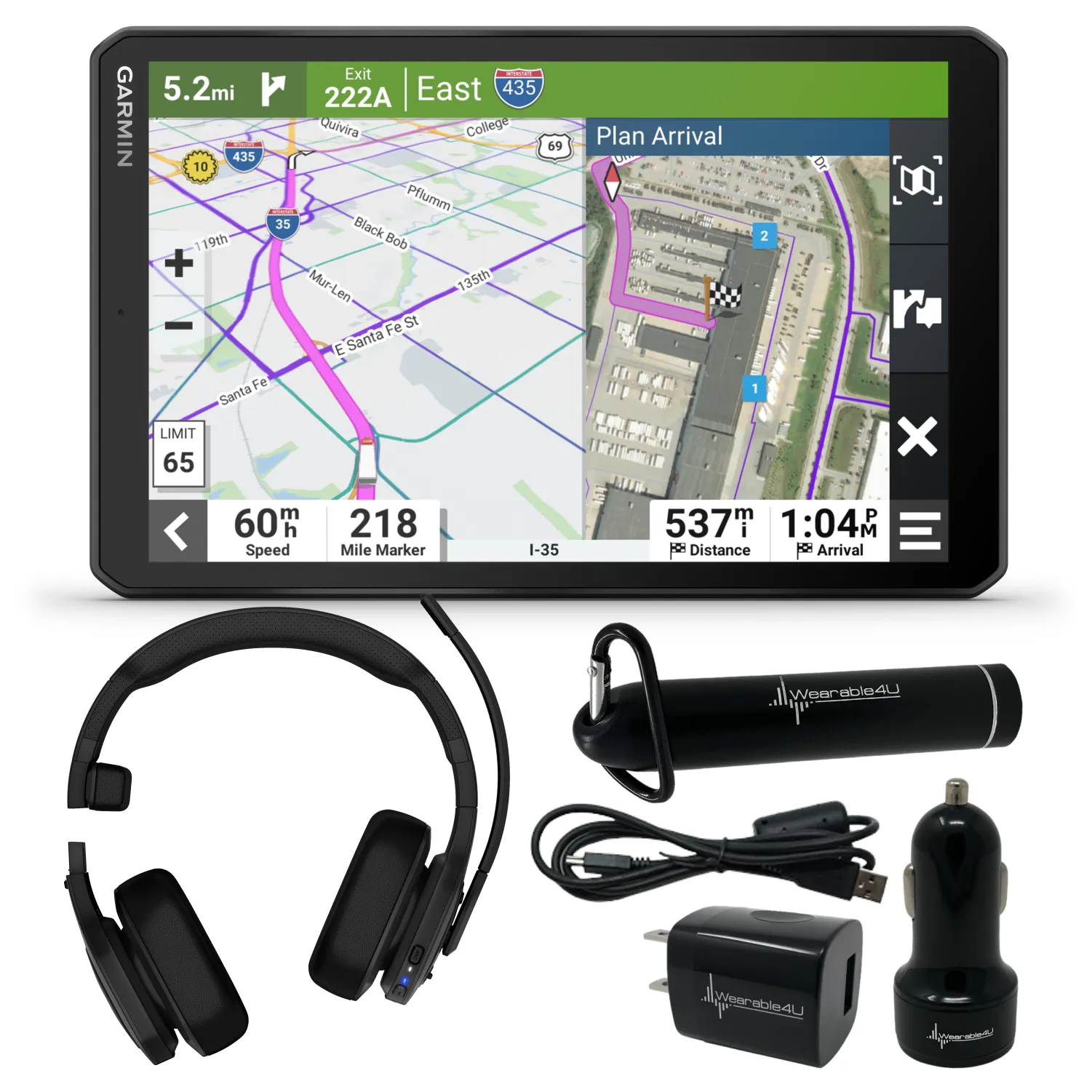 Garmin dezl OTR610 Series Easy-to-Read GPS Truck Navigator