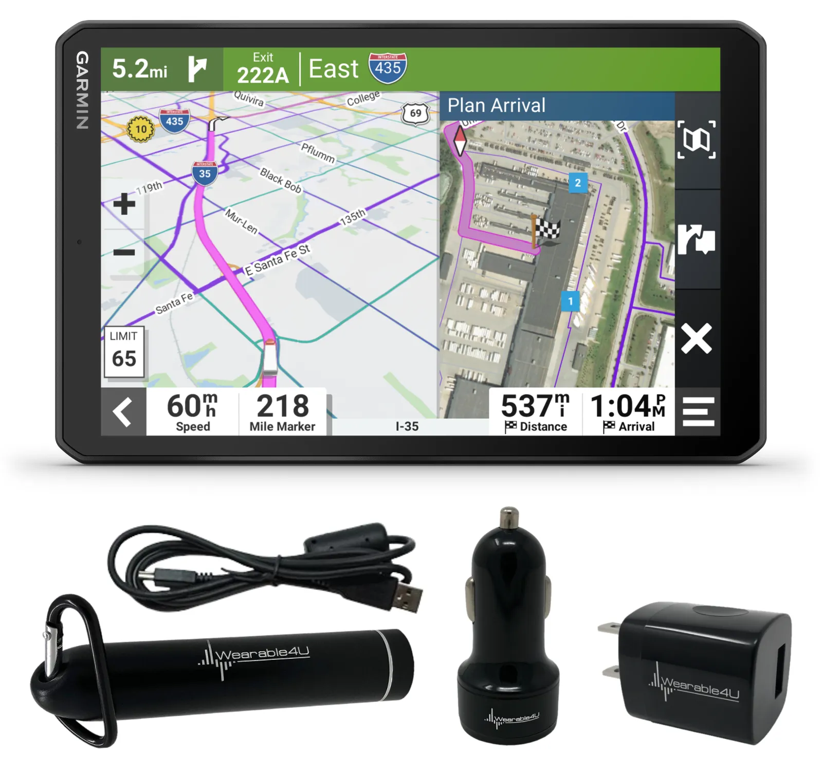 Garmin dezl OTR610 Series Easy-to-Read GPS Truck Navigator