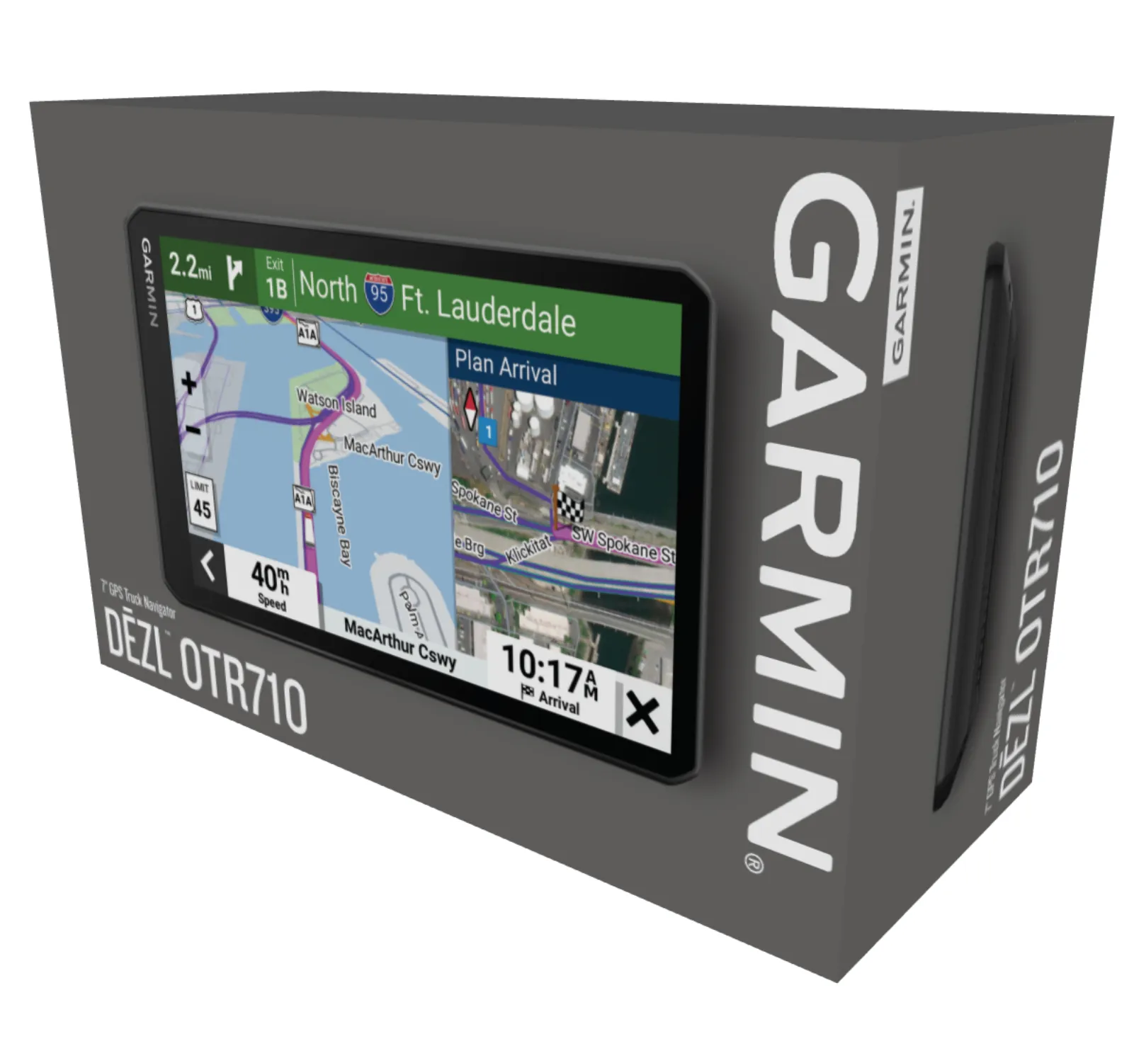 Garmin dezl OTR610 Series Easy-to-Read GPS Truck Navigator