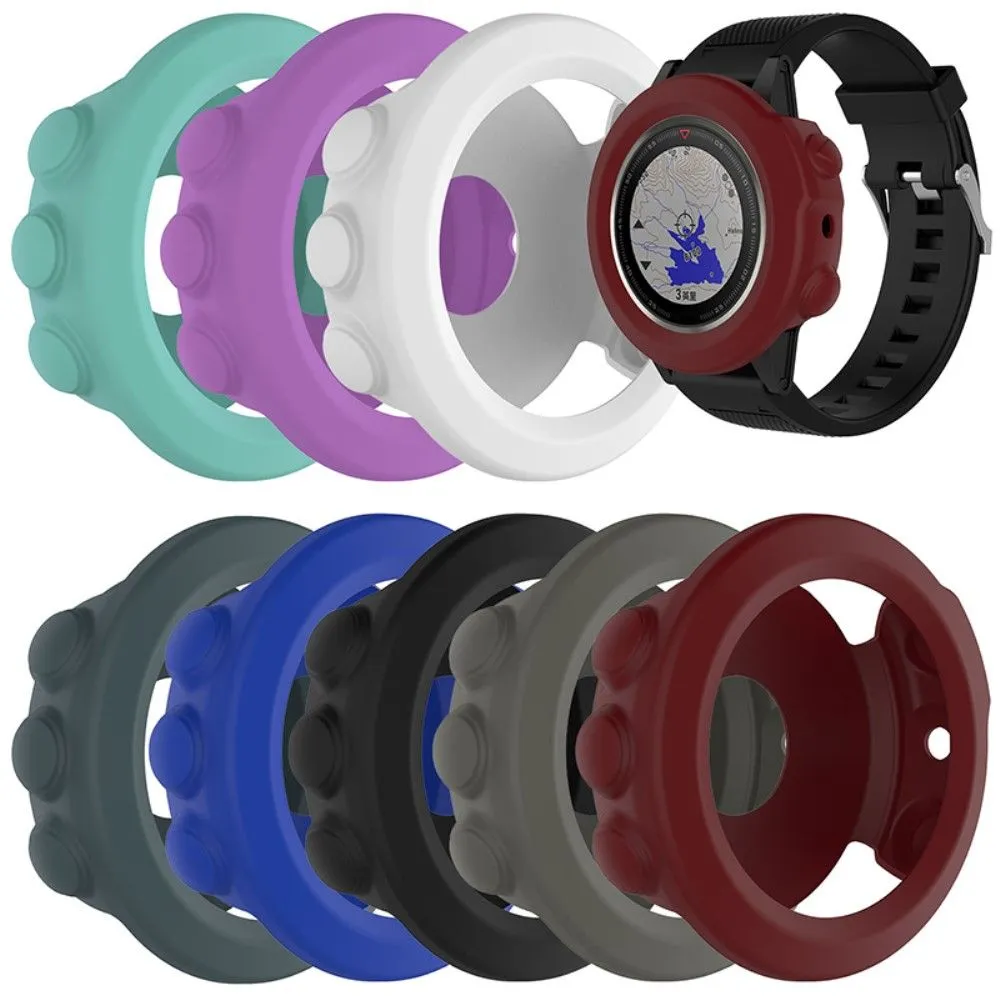 Garmin Fenix 5X / 5X Plus silicone cover - Cyan