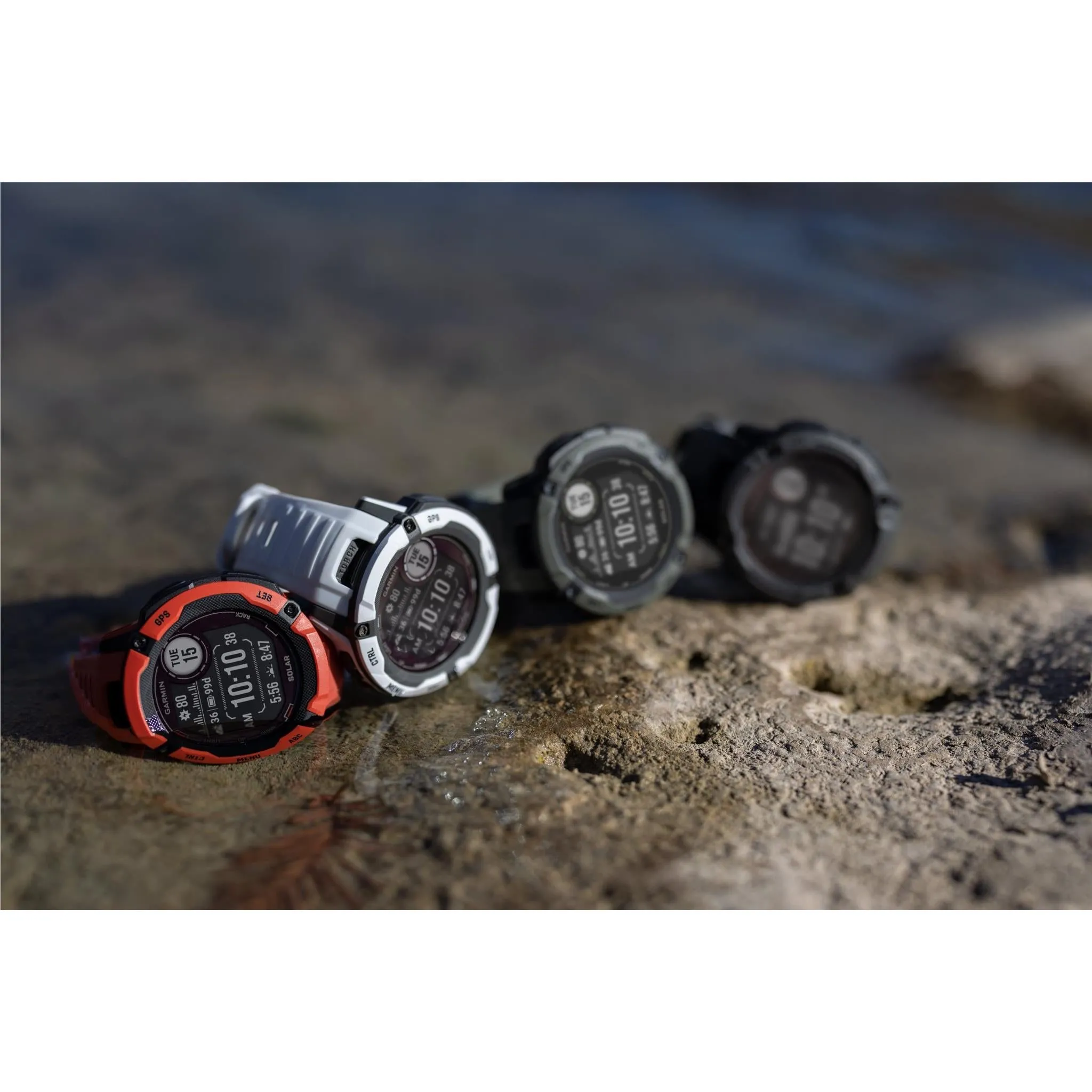 Garmin Instinct 2X Solar Sports Watch (Flame Red)