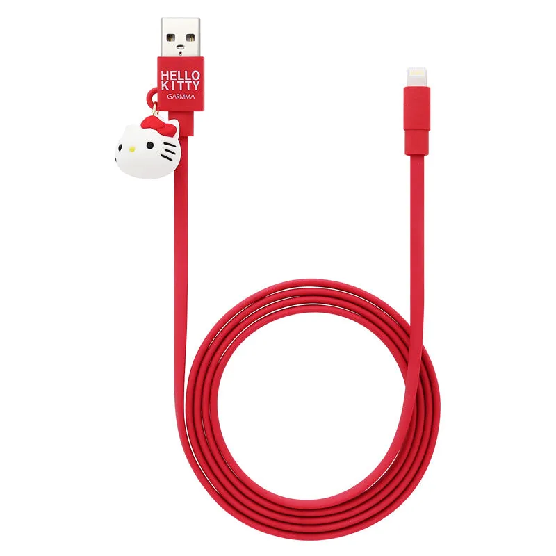 GARMMA Hello Kitty 1.2M Doll Dangler MFI Lightning Cable for Apple iPhone iPad iPod