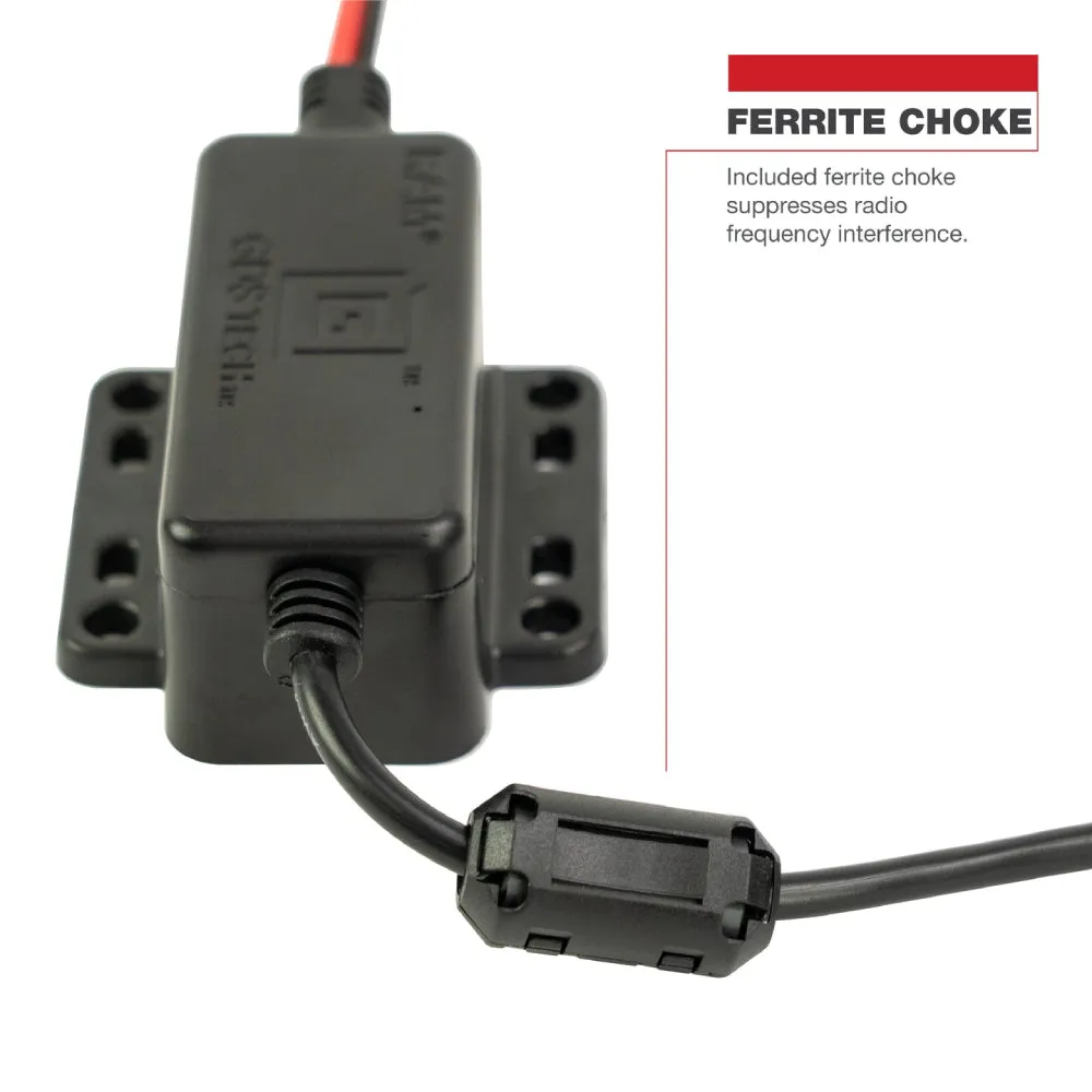 GDS™ Modular 10-30V Hardwire Charger with Male USB Type-C (RAM-GDS-CHARGE-V7CU)