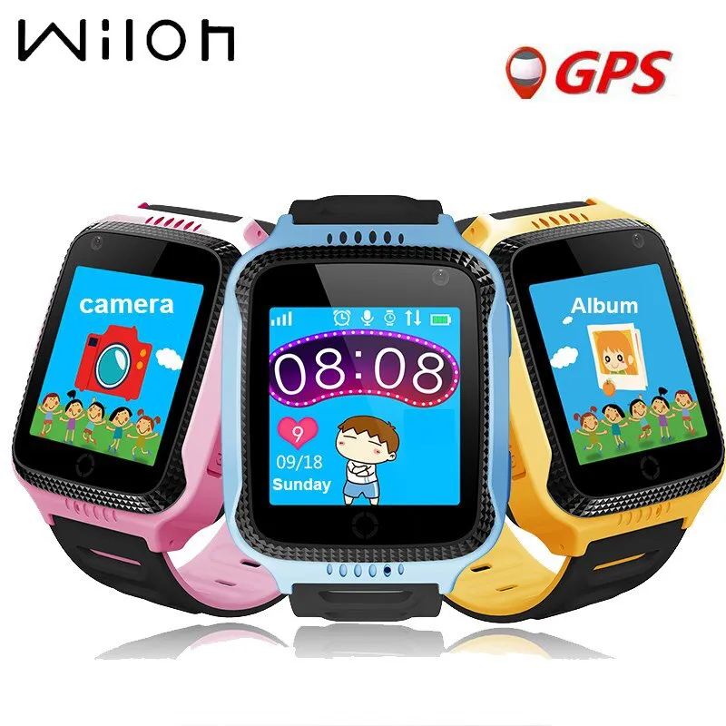 GPS tracker kids watch Camera Flashlight touch Screen SOS Call Location Baby clock Children Smart watches Q528 Y21 2G SIM card