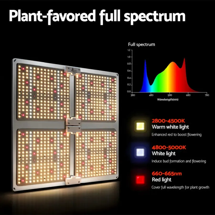 Green Fingers Max 4500W LED Grow Light Full Spectrum Indoor Veg Flower All Stage