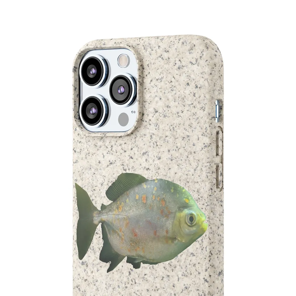 Green Fish with Specs Biodegradable Case