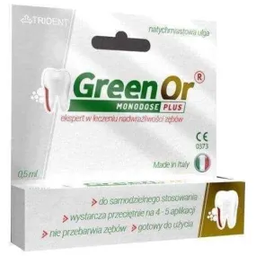 Green Or Monodose Plus gel 0.5ml