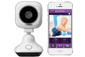 HD WiFi security camera with remote viewing