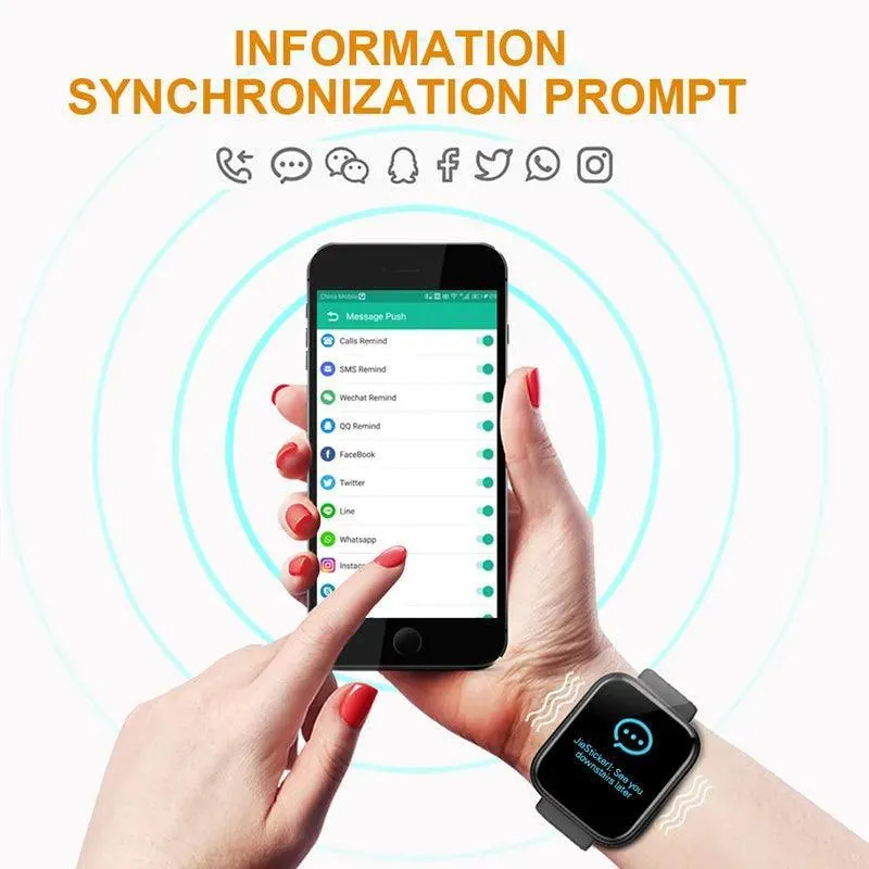 Health Tracker Smartwatch: Connect & Achieve Your Fitness Goals