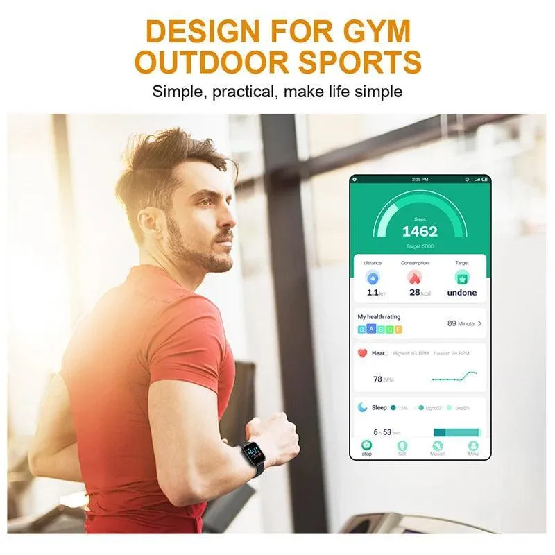 Health Tracker Smartwatch: Connect & Achieve Your Fitness Goals