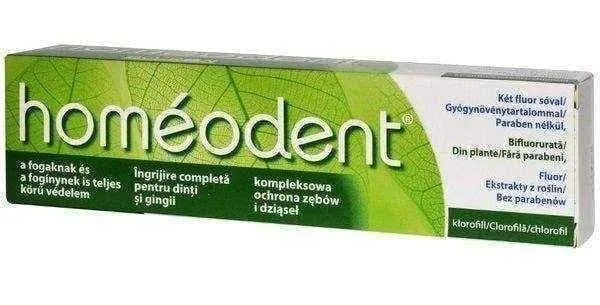 HOMEODENT Comprehensive protection of teeth and gums chlorophyll paste 75ml