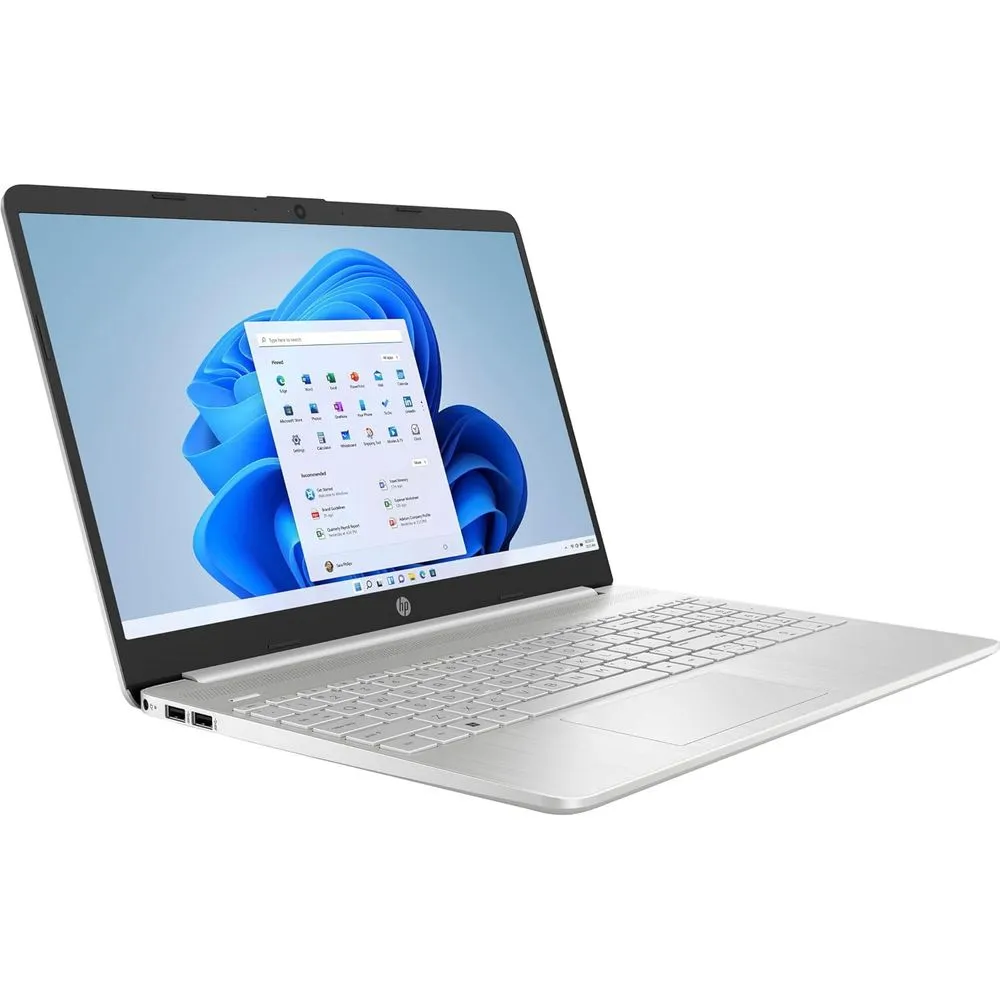 HP 15-fd0131wm 15.6" HD i3-N305 1.8GHz Intel UHD Graphics 8GB RAM 256GB SSD Win 11 Home Silver