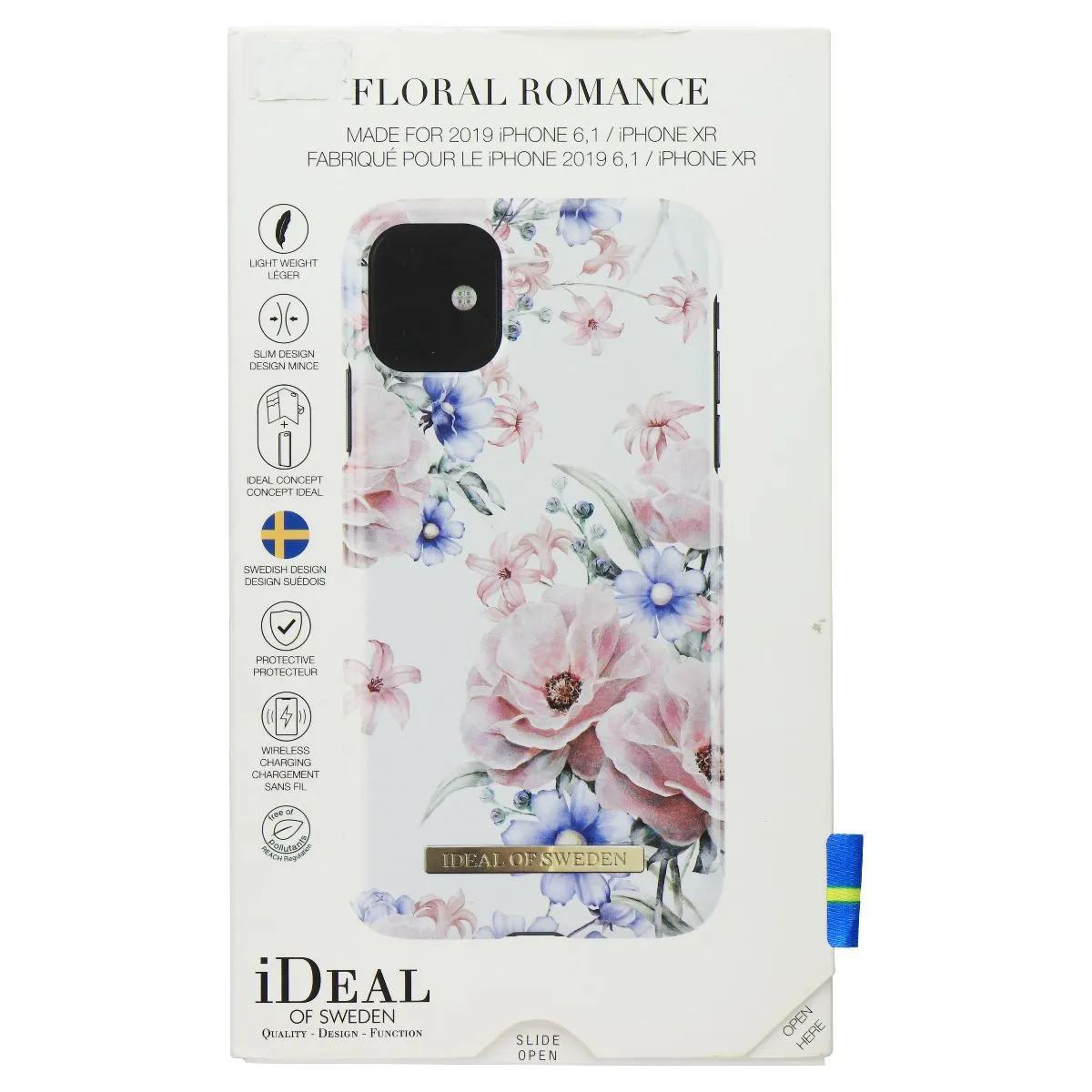 iDeal of Swden Printed Hard Case for Apple iPhone 11 and XR - Floral Romance