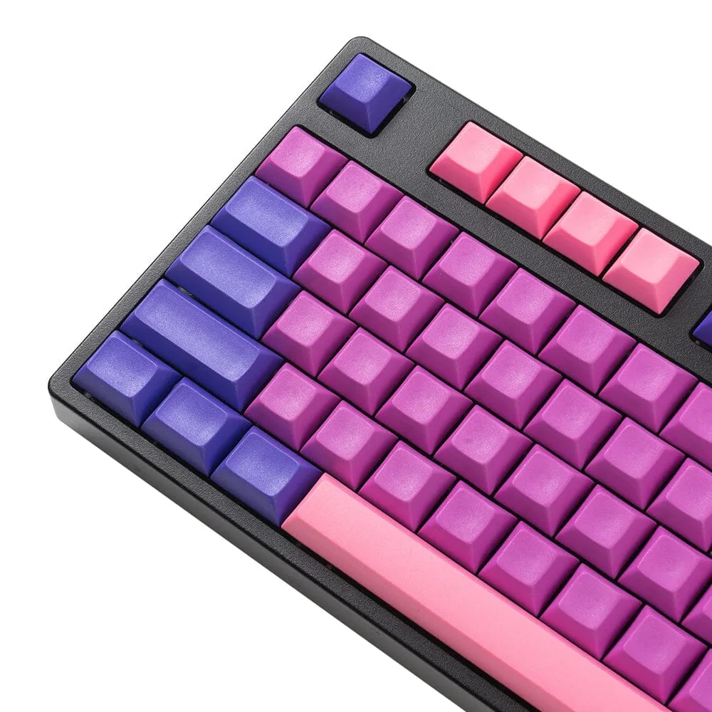 IDOBAO DSA Profile PBT Blank Pink Purple Keycap