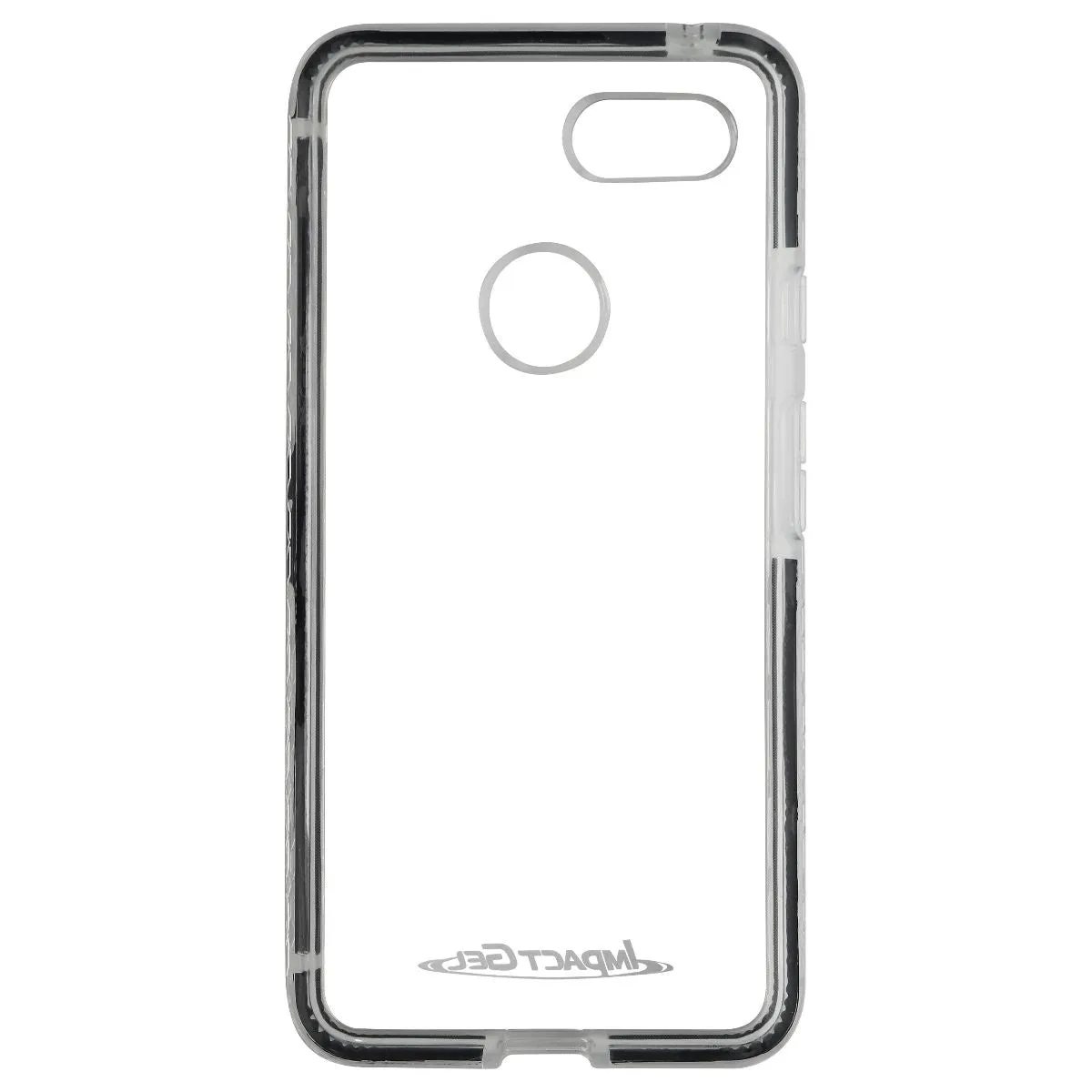 Impact Gel Crusader Lite Series Case for Google Pixel 3 - Black/Clear