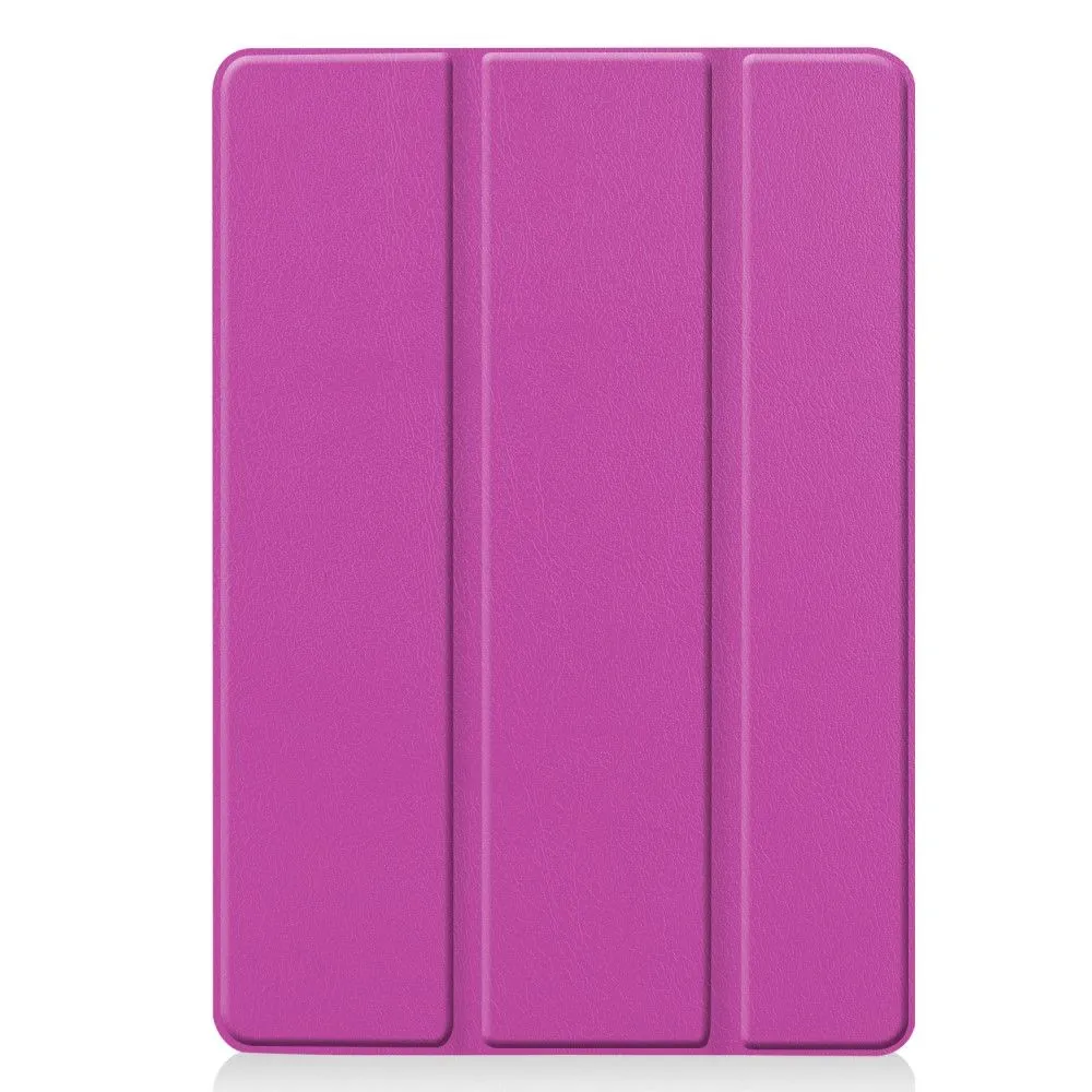 iPad 10.2 (2021) / (2020) / (2019) tri-fold PU leather flip case - Purple