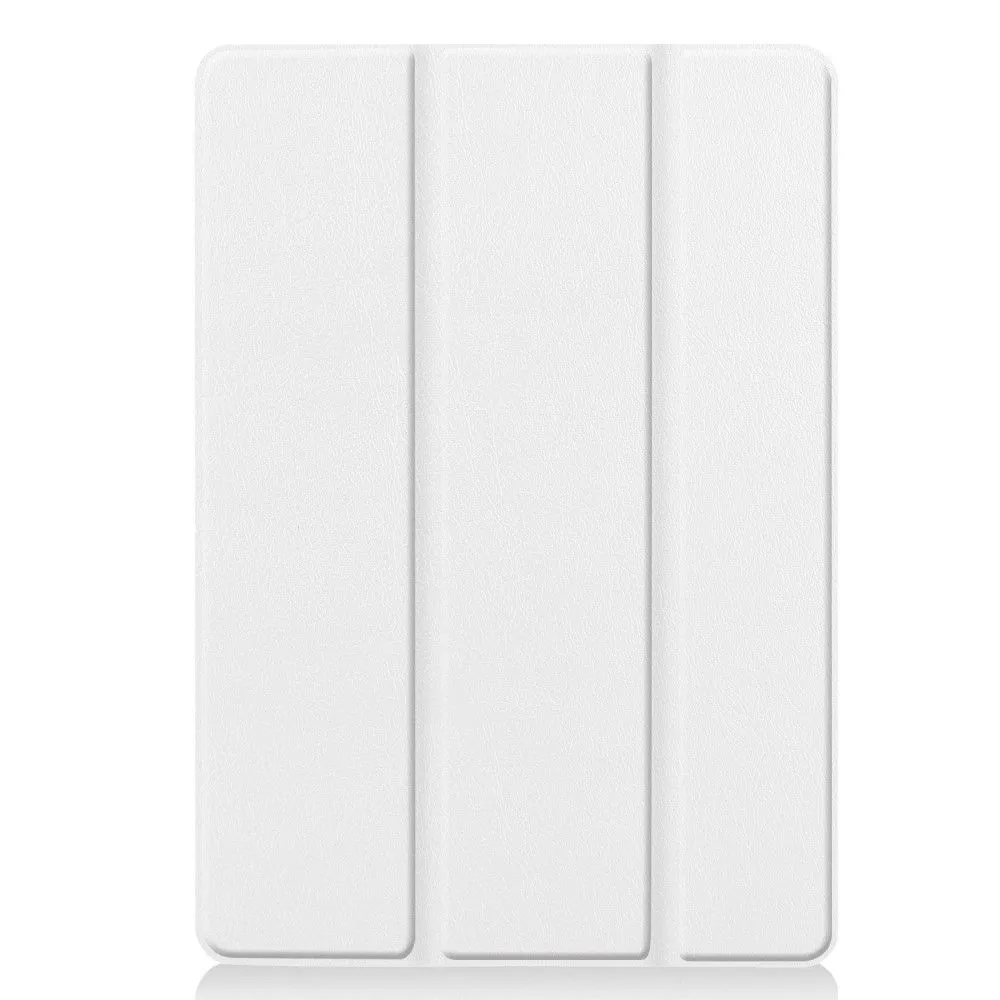 iPad 10.2 (2021) / (2020) / (2019) tri-fold PU leather flip case - White