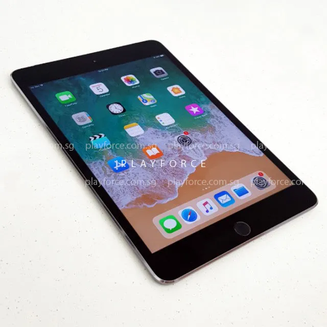 iPad Mini 4 (64GB, Cellular, Space Grey)