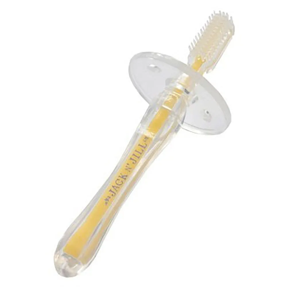 Jack n Jill Silicone Baby Toothbrush - Stage 2 (1-2 years)