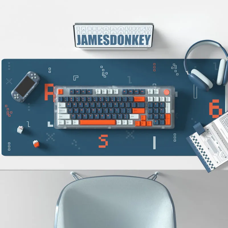 JAMESDONKEY RS6 Transparent Hot-swap Mechanical Keyboard