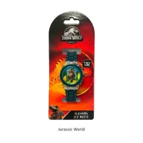 Jurassic World Watch flashing LCD