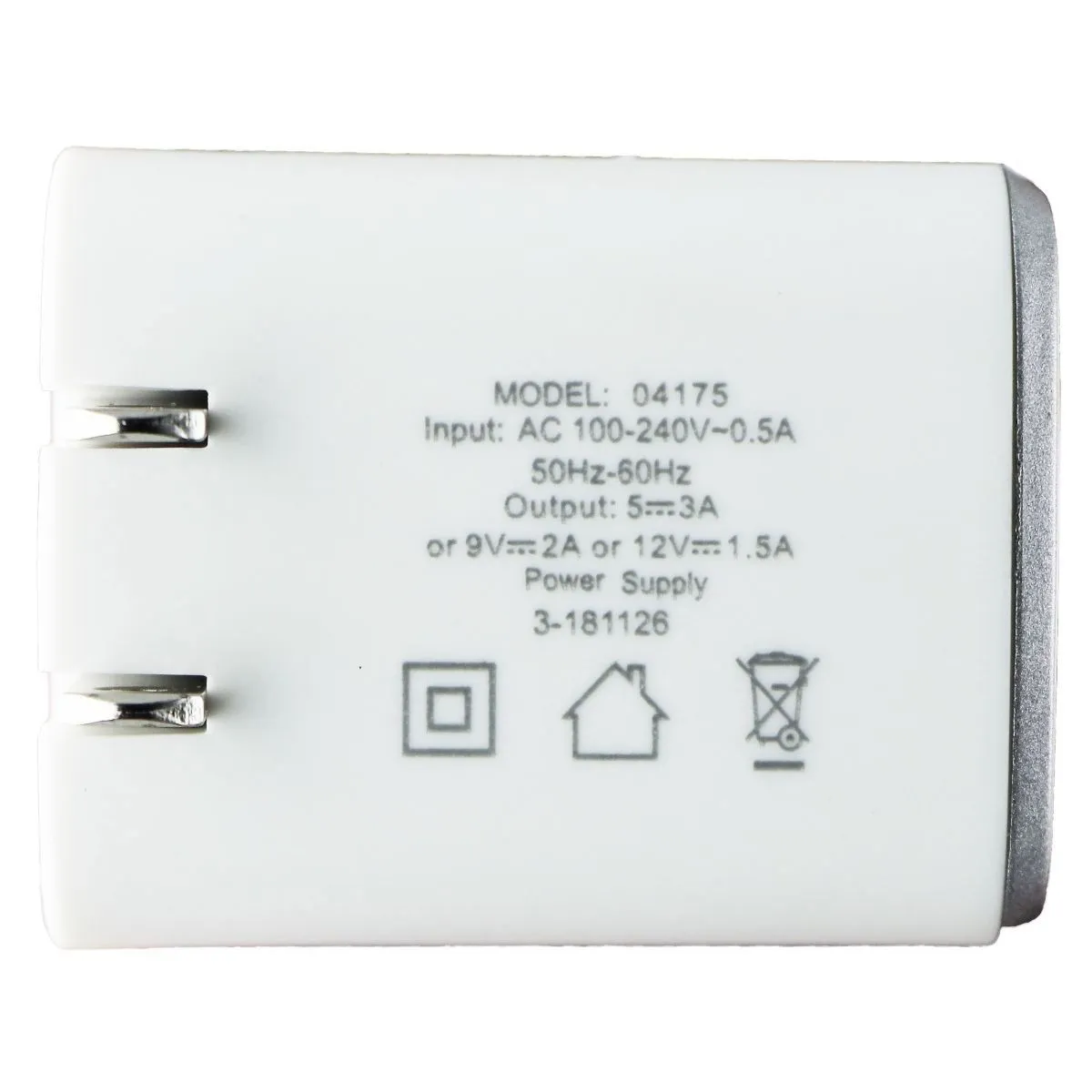 Just Wireless (18W) Lightning 8-Pin to USB-C MFi Wall Charger (6FT) - White