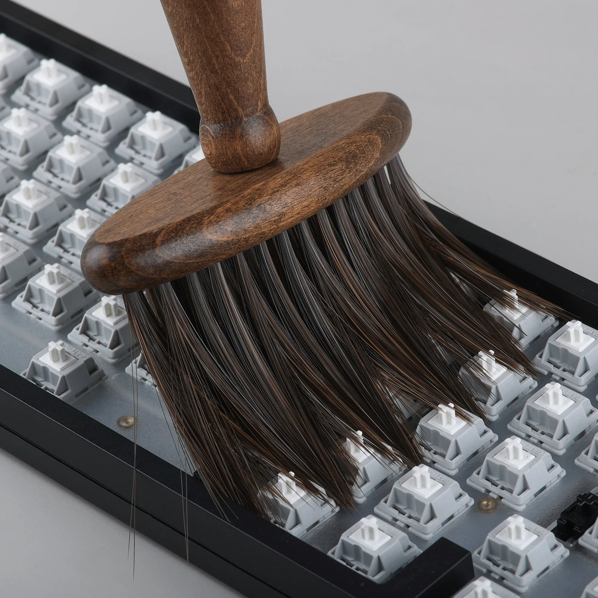 KBDfans Keyboard Mahogany Cleaning Brush