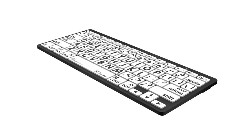 LargePrint Mac Bluetooth Mini Keyboard