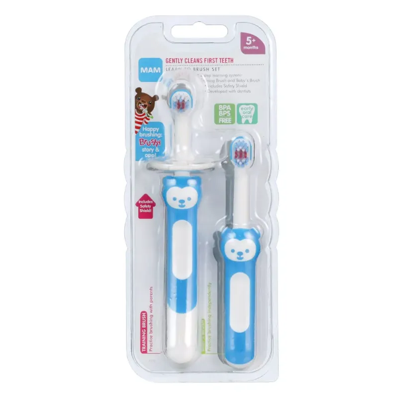 Learn to Brush Toothbrush Set - 2 Pack