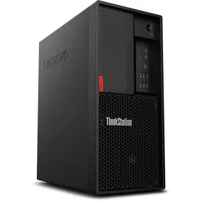 Lenovo 30C5CTO1WW ThinkStation P330 i3-8100 3.6GHz Intel UHD Graphics 630 8GB RAM 1TB HDD Win 10 Pro Black