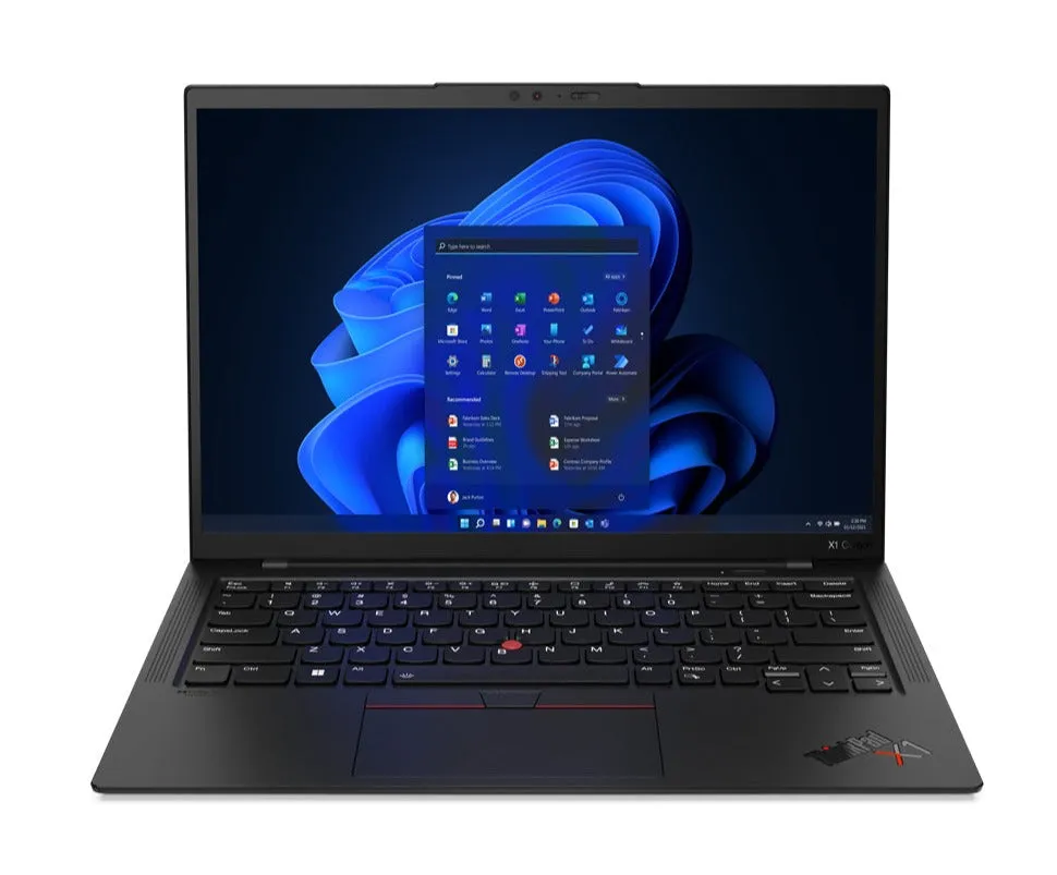 Lenovo ThinkPad X1 Carbon Gen 10 14" WUXGA Notebook, Intel i7-1255U, 1.70GHz, 16GB RAM, 512GB SSD, Win11DG - 21CB00C4US