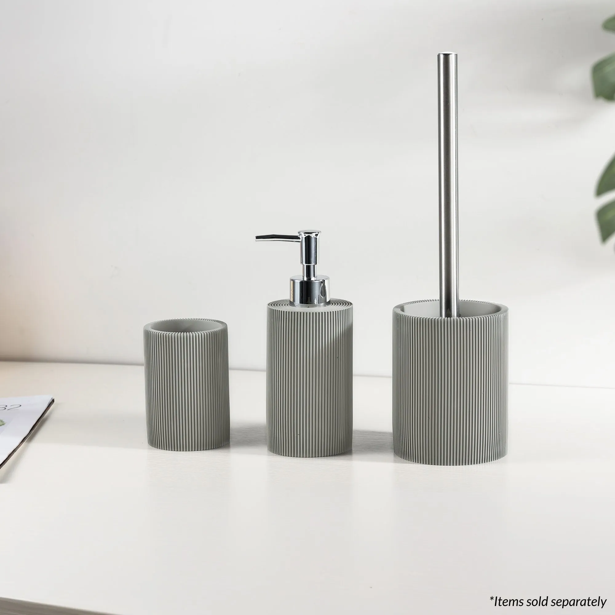 Lewis's Soap Dispenser - Resin Grey