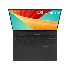 LG 16Z90R-G.AAM7U1 LG gram 16" WQXGA i7-1360P 2.2GHz Intel Iris Xe Graphics 16GB RAM 512GB SSD Win 11 Home Black