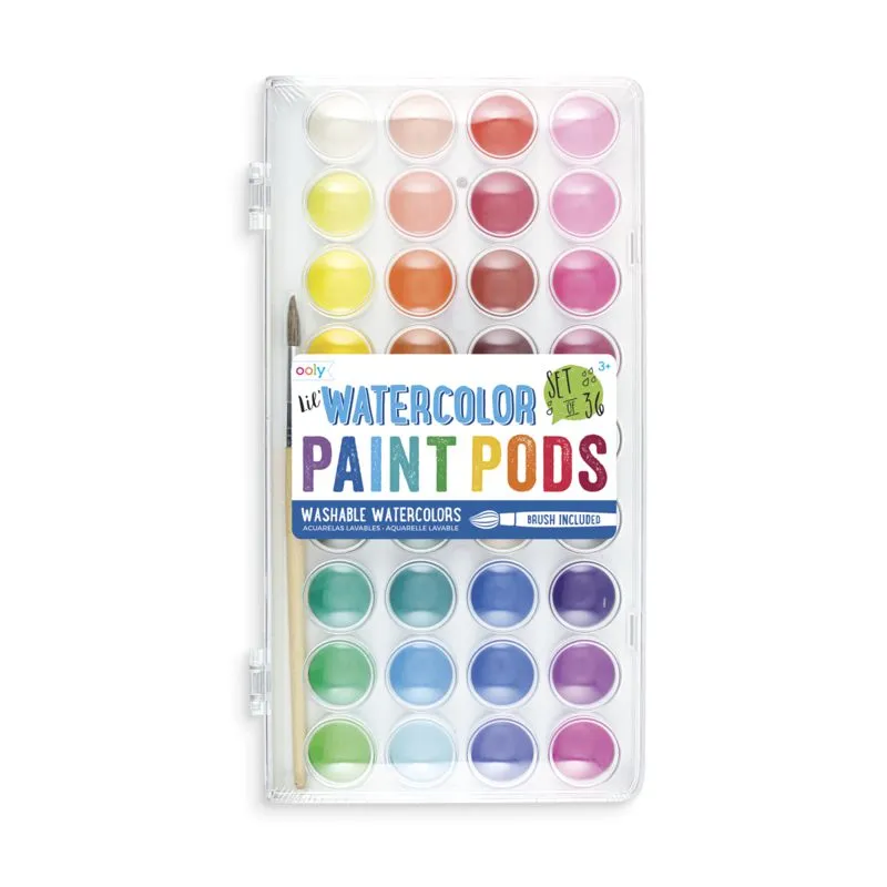 Lil' Paint Pods & Brushes