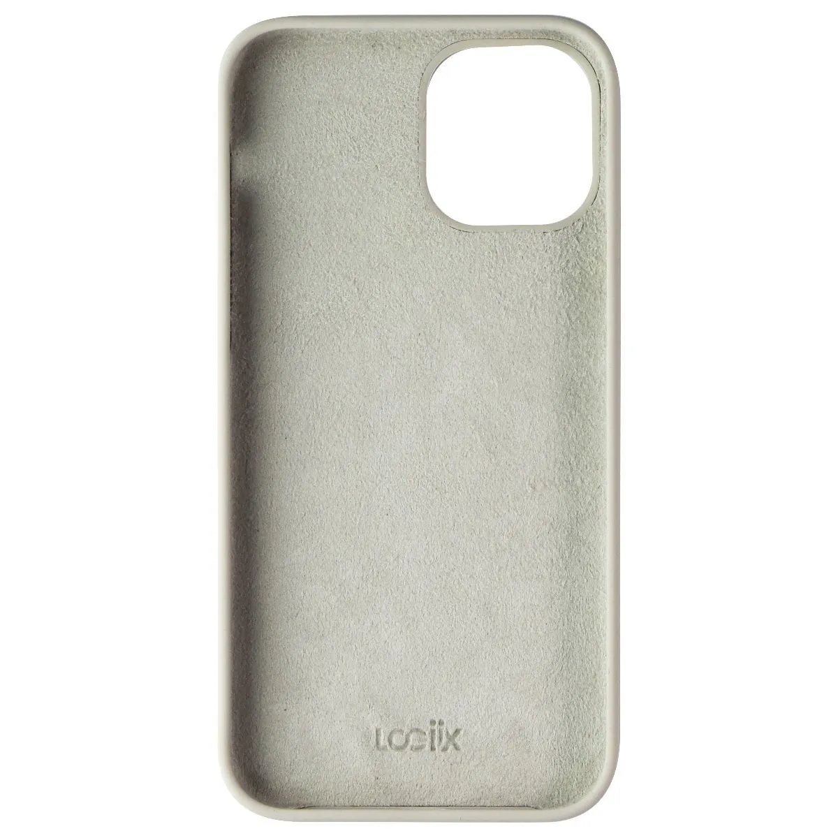 Logiix Silicone Slim Case for Apple iPhone 12 and iPhone 12 Pro - Stone