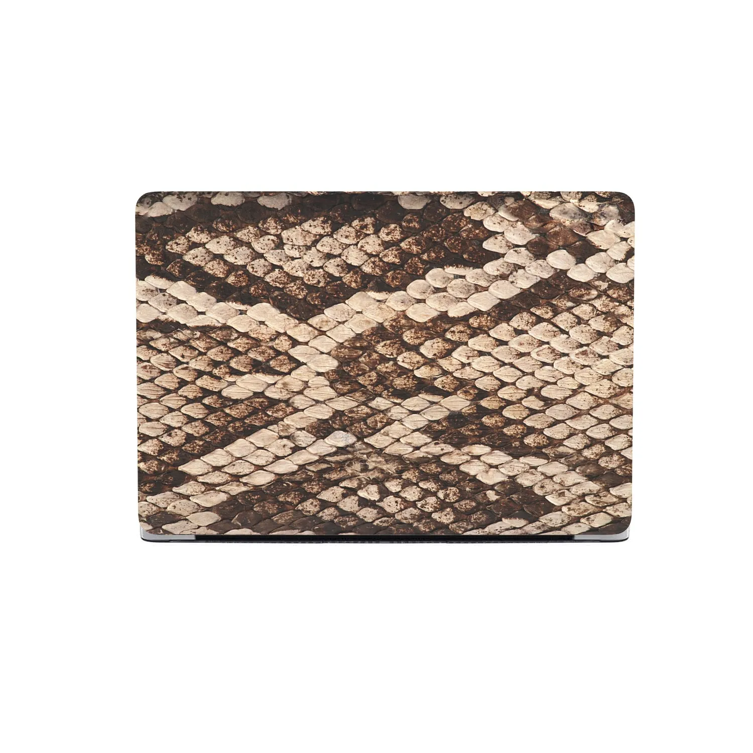 Macbook Hard Shell Case - Brown Snake Skin