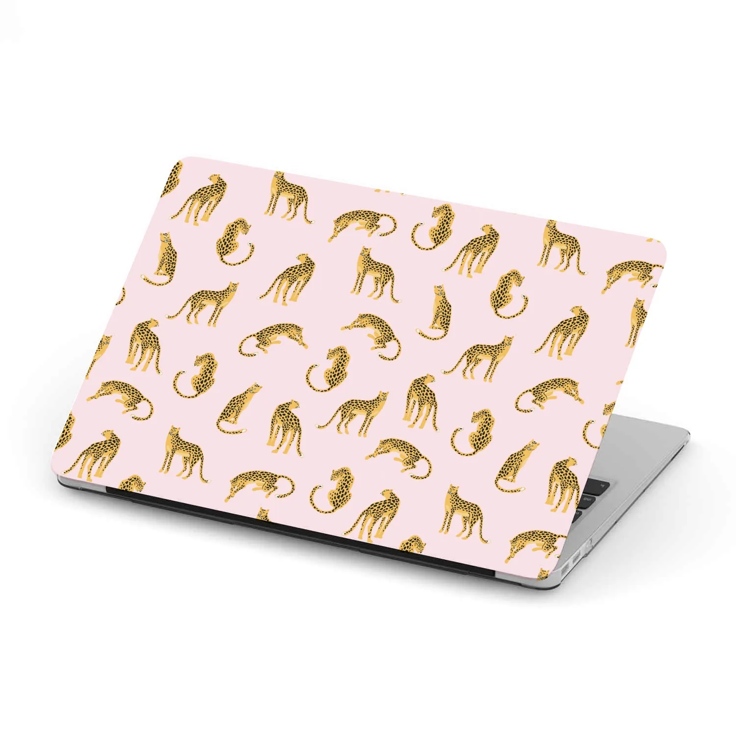 Macbook Hard Shell Case - Pink Leopard